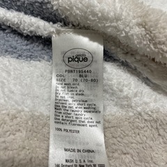 GELATO PIQUE のポンチョの画像