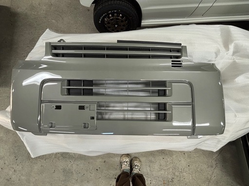 エブリー　前後BP新車外し