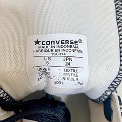 【新品未使用】コンバース multi lingual 24cm タグ付きの画像