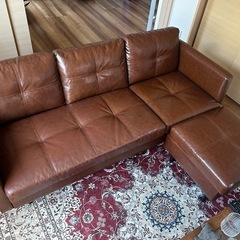 11月30日まで　
2〜2.5人カウチ　ソファの画像