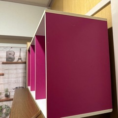 3段ボックス　ピンク　　　　受け取り者決定の画像