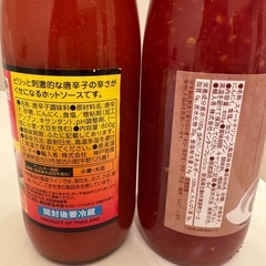 スパイシーホットソース・スイートチリソースの画像