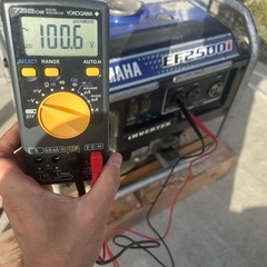 中古　ヤマハ発電機　EF2500i の画像