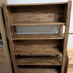 ジブリ風 木製棚【定価7万】の画像