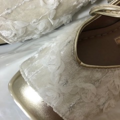 スリッポンミュールサンダル 23cmの画像