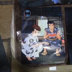 物々交換 アニメのポスター まとめて 程度悪い 重たい家電製品と交換の画像