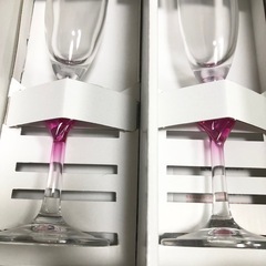 シャンパングラス ペアの画像
