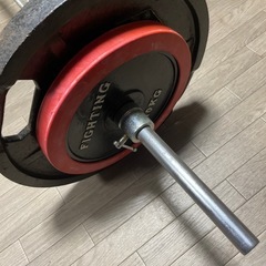 バーベル　トレーニング60kg ベンチプレス　筋トレの画像