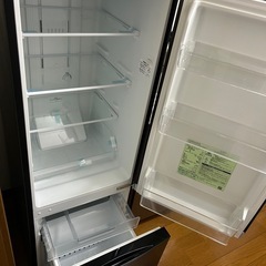 TOSHIBA GR-R17BS(K) ブラック冷蔵庫 の画像