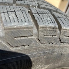 ハリアー80 純正ホイール　スタッドレスの画像