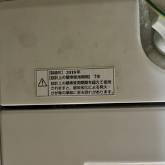 【かなり古いため0円】4.5kg縦型洗濯機の画像