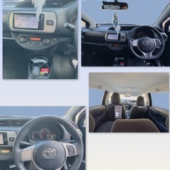 ！ H26年式 TOYOTA Vitz jewela：走行距離 ・約11万キロ　車検2027年11月まで！の画像