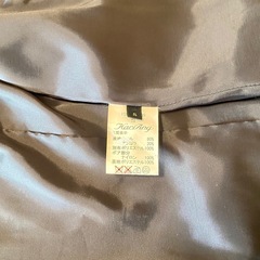 Karlingアンゴラ混フード付ミドルコートS黒の画像