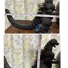 ゴジラ2体の画像