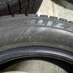 155/65R14 スタッドレス　ブリヂストン　VRX 4本 の画像
