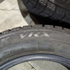 155/65R14 スタッドレス　ブリヂストン　VRX 4本 の画像
