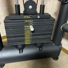 ケーブルマシーン　トレーニング　ジムの画像