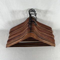 木製 ハンガー お揃い 12本　の画像