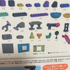 アンパンマンブロックセットの画像