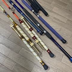 釣竿　まとめて　船　リールの画像