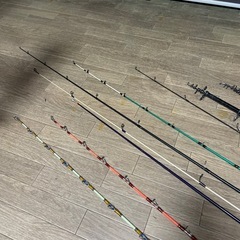 釣竿　まとめて　船　リールの画像