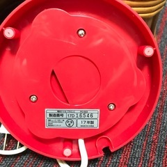 新品未使用】dretc Ramin 赤い 電気ケトル 1.0Ｌ 説明書付きの画像