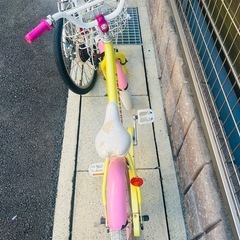 キッズ自転車の画像