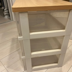 状態良し！衣装ケース（大３段・小２段）の画像