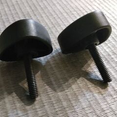 2個セット■パイプハンガーのツマミDIYの画像