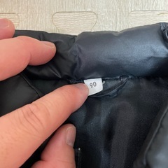 子供用ダウンジャケット90サイズの画像