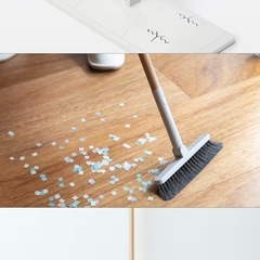 無印良品ヘッドが付け替えられる木製ポールの画像