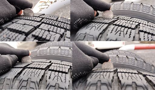スタッドレス＆アルミホイール4本セット中古 セレナ195/65/Ｒ15　2018年製