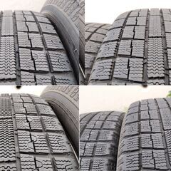 スタッドレス＆アルミホイール4本セット中古 セレナ195/65/Ｒ15　2018年製の画像