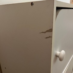 【取りに来ていただける方限定】3段棚　白の画像