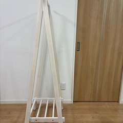 木製ハンガーラック
の画像