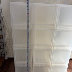 無印ポリプロピレンキャスター付きボックスの画像