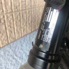 Z550gp フレームセット　書付きの画像