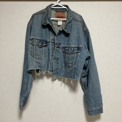 Levi's デニムジャケット XXL Gジャン ショート丈　ジャケット　アウタ
