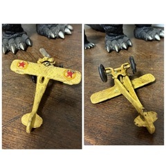 ヴィンテージ？鋳鉄製飛行機？の画像