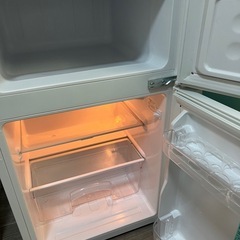 激安冷蔵庫/使用浅の画像