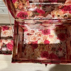 ジュエリーボックス　メイクボックスの画像