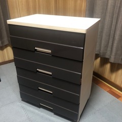 値下げします！天板付き4段チェスト‼️（｡･ω･｡）の画像