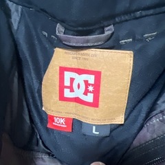 スノーボードウェアセット DC ディシー　上下　L 初心者　スノボ　ボードの画像