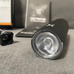 高輝度400ルーメン！ XOSS XL400 自転車ライト アルミニウム ヘッドライト ハンドルバー USB充電式 Type-Cの画像