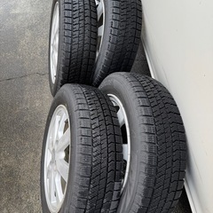 ダイハツ純正アルミブリヂストン
スタッドレスセットの画像