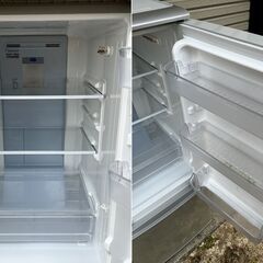 SHARP シャープ 2ドア冷凍冷蔵庫 SJ-PD17T-N 2011年製の画像