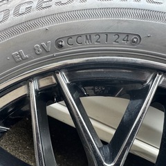 BBS風14インチアルミホイール、タイヤセット
の画像