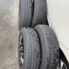 BBS風14インチアルミホイール、タイヤセット
の画像