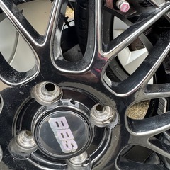 BBS風14インチアルミホイール、タイヤセット
の画像