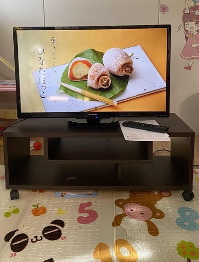 テレビ32インチ、2019＋テレビ台セット (ルック) 碧海古井のテレビ